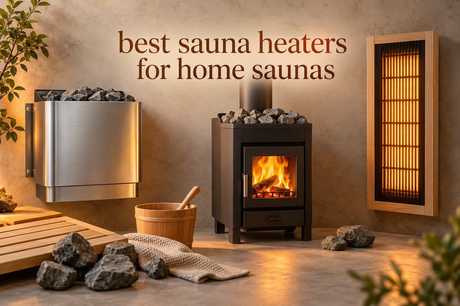 best sauna heaters for home saunas