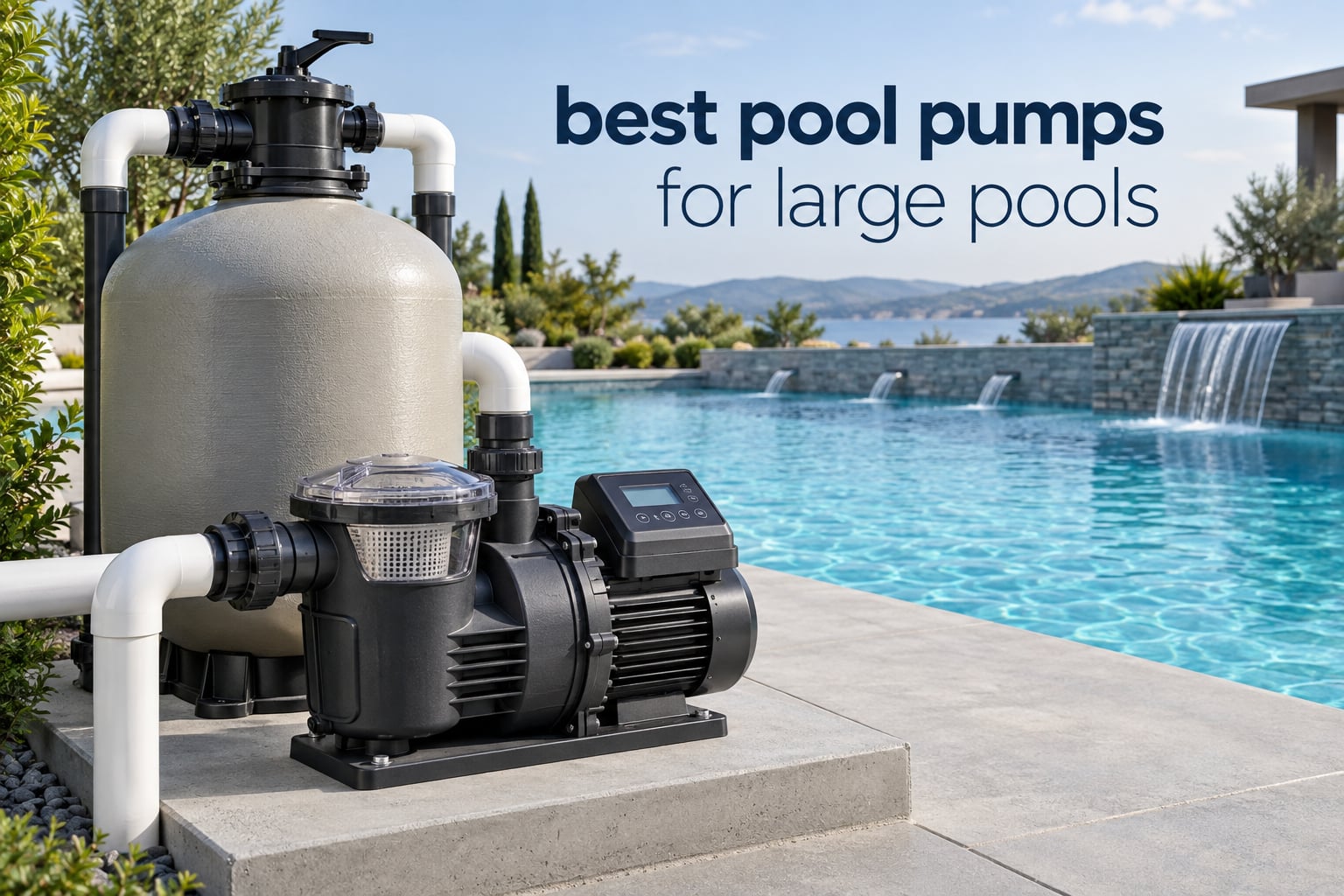 best pool pumps for large pools