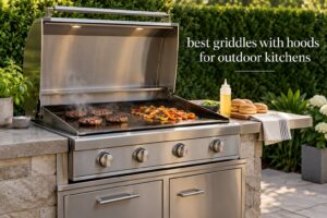 best griddles with hoods for outdoor kitchens