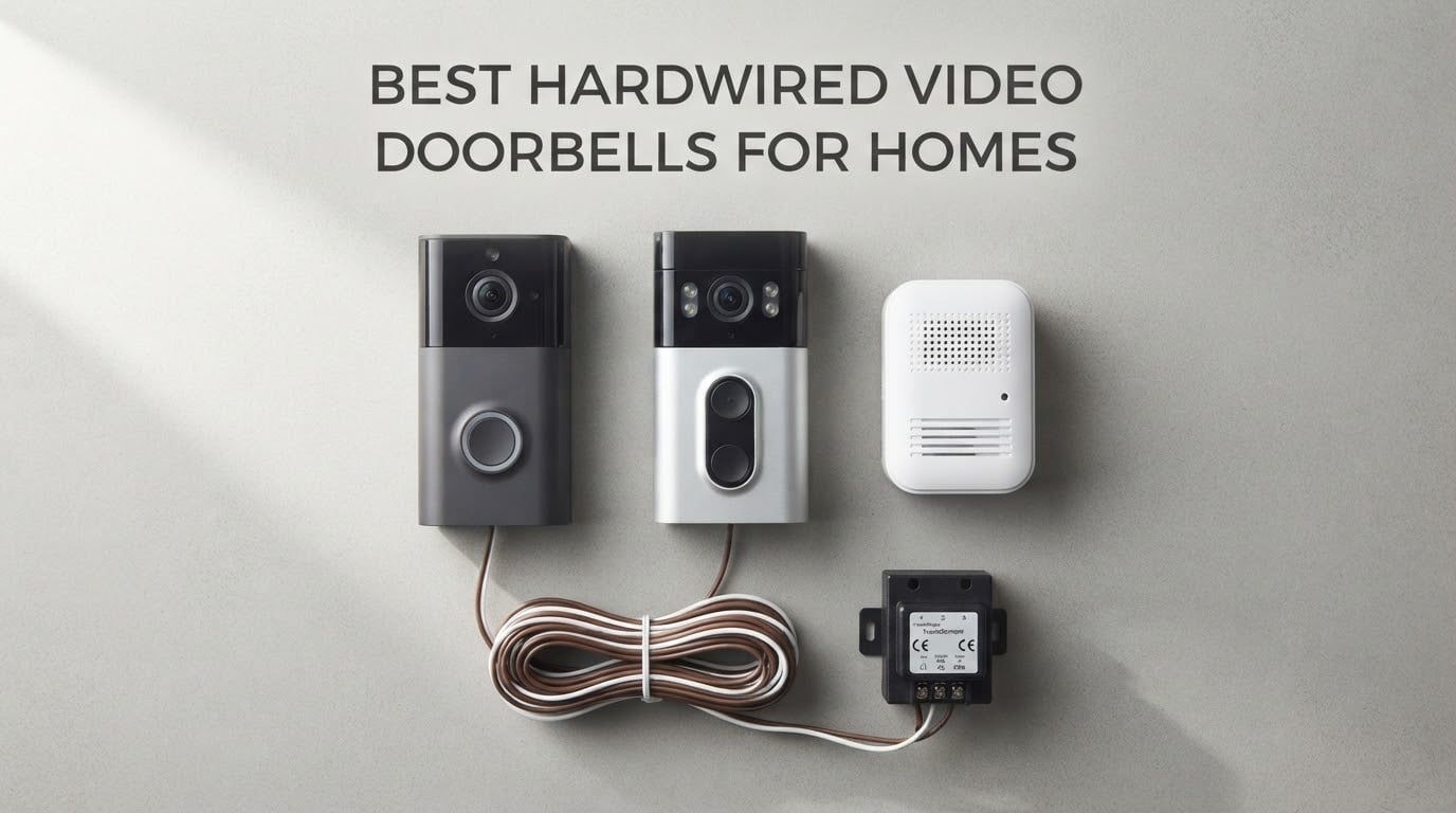 best hardwired video doorbells for homes