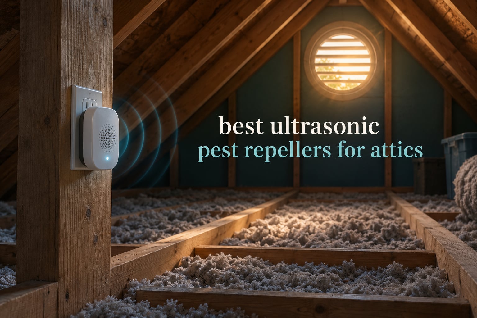 best ultrasonic pest repellers for attics