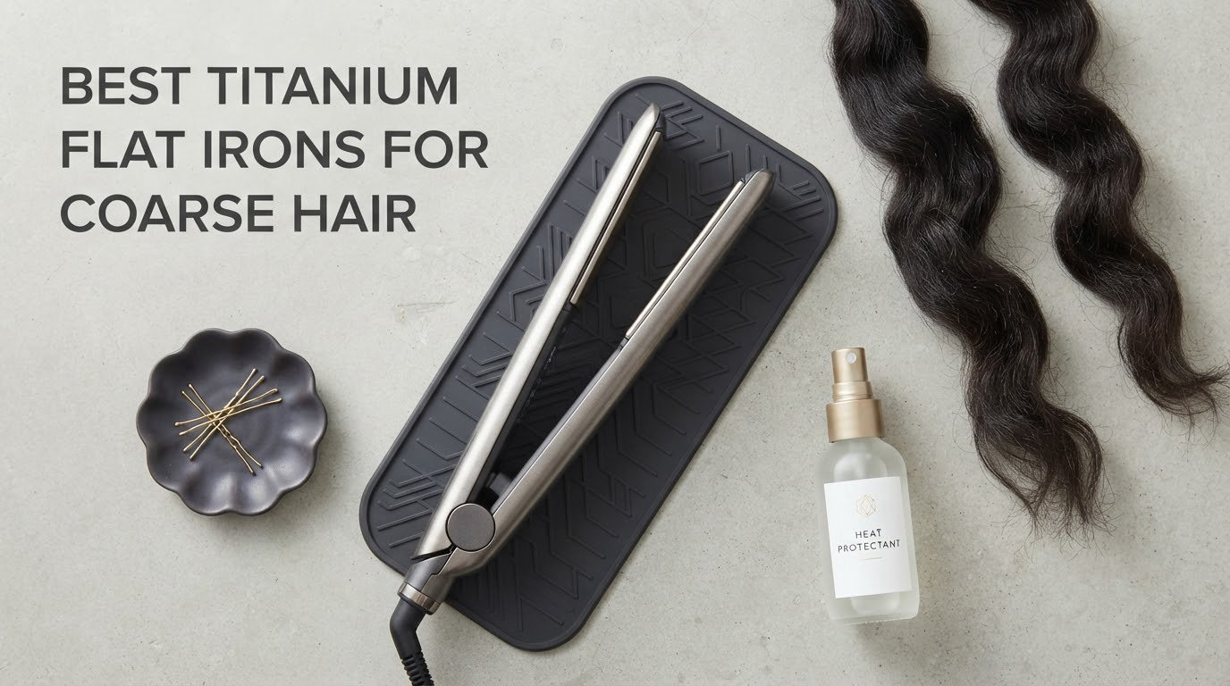 best titanium flat irons for coarse hair