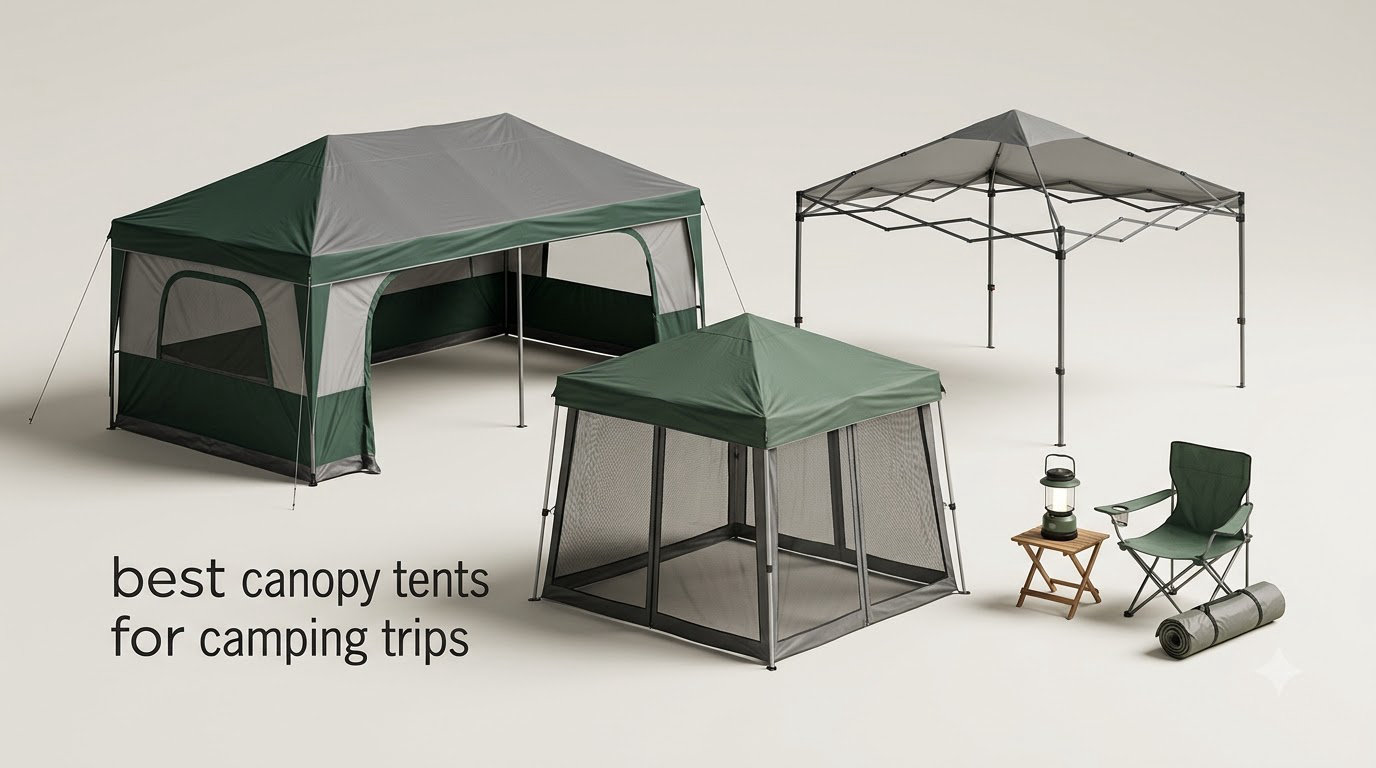 best canopy tents for camping trips