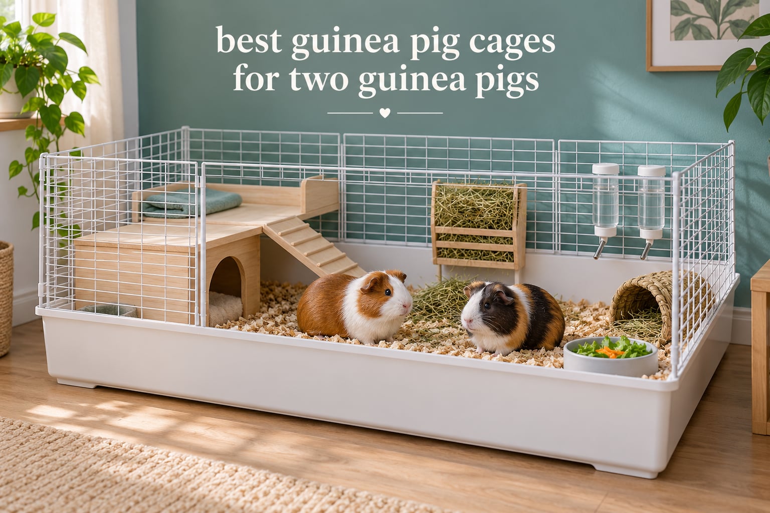 best guinea pig cages for two guinea pigs