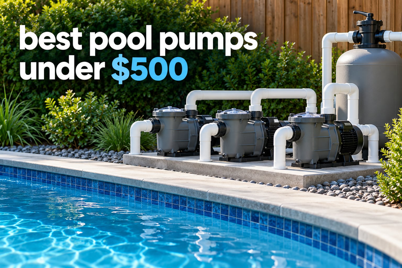 best pool pumps under $500