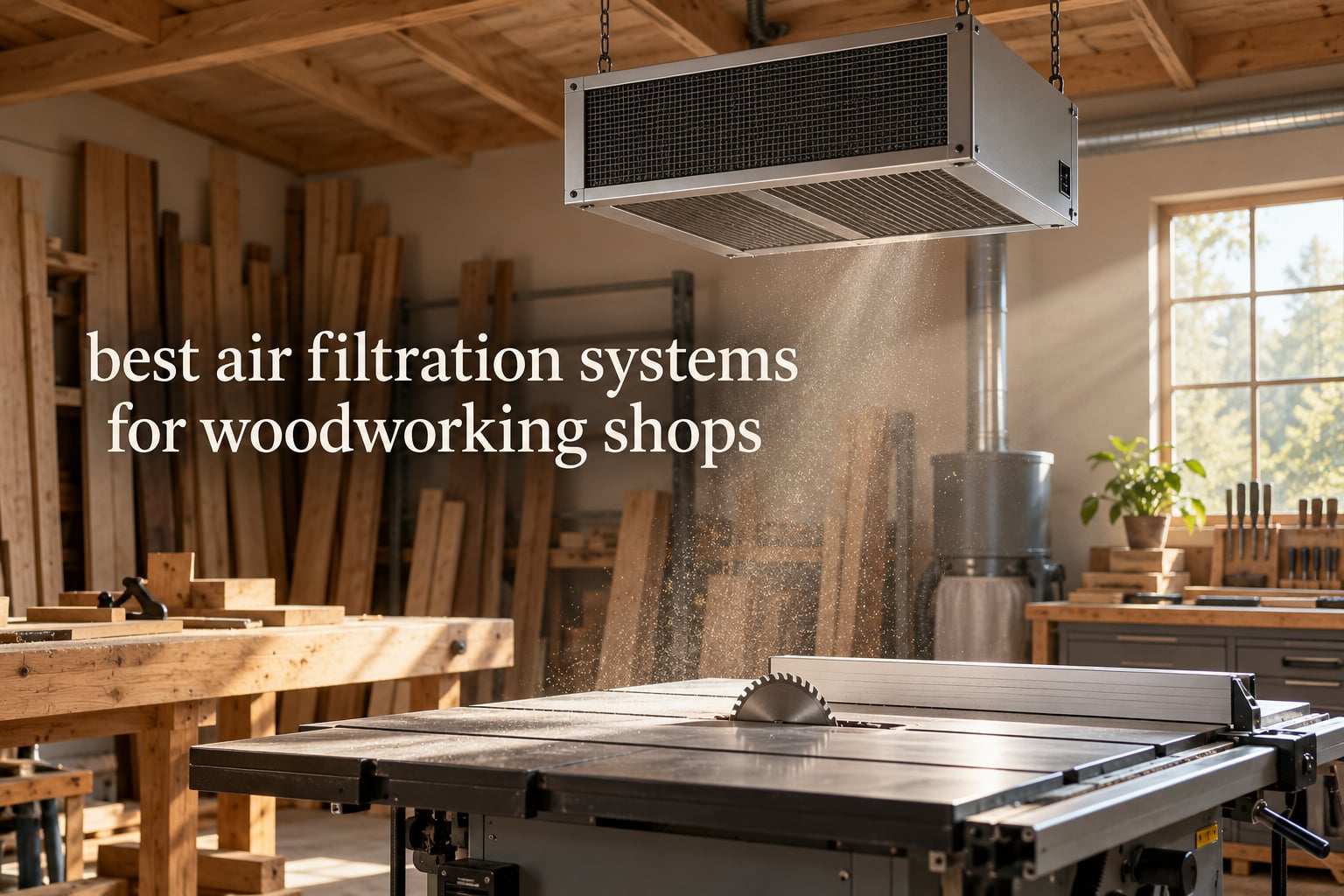 best air filtration systems for woodworking shops