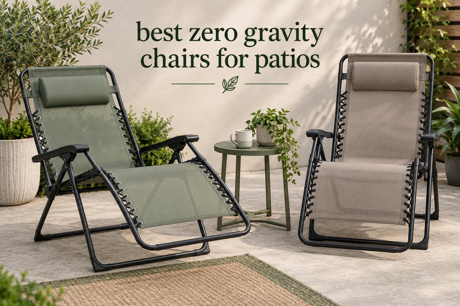 best zero gravity chairs for patios