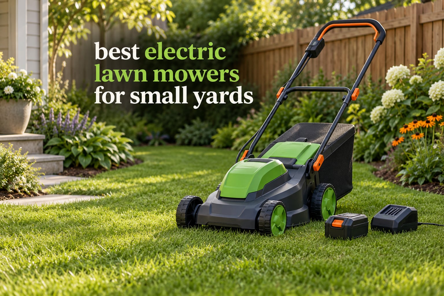 best electric lawn mowers for small yards