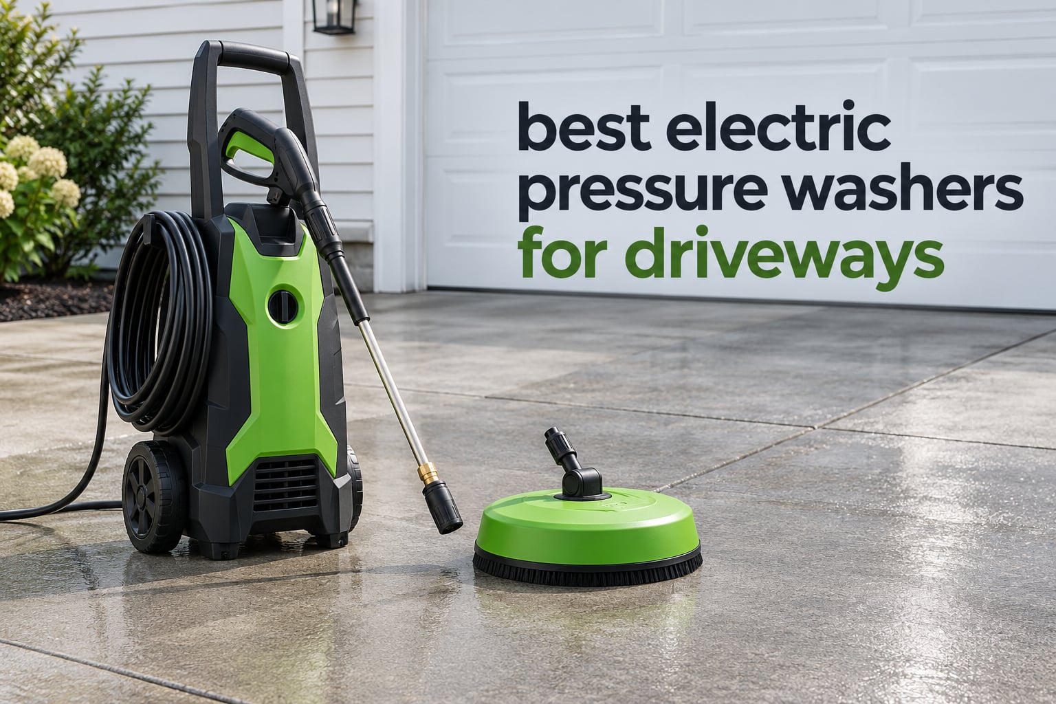 best electric pressure washers for driveways