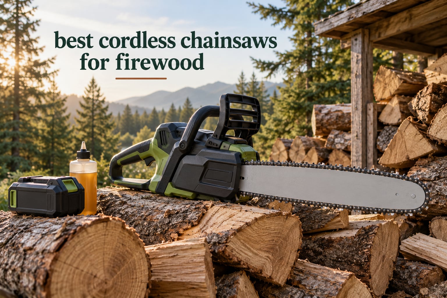 best cordless chainsaws for firewood