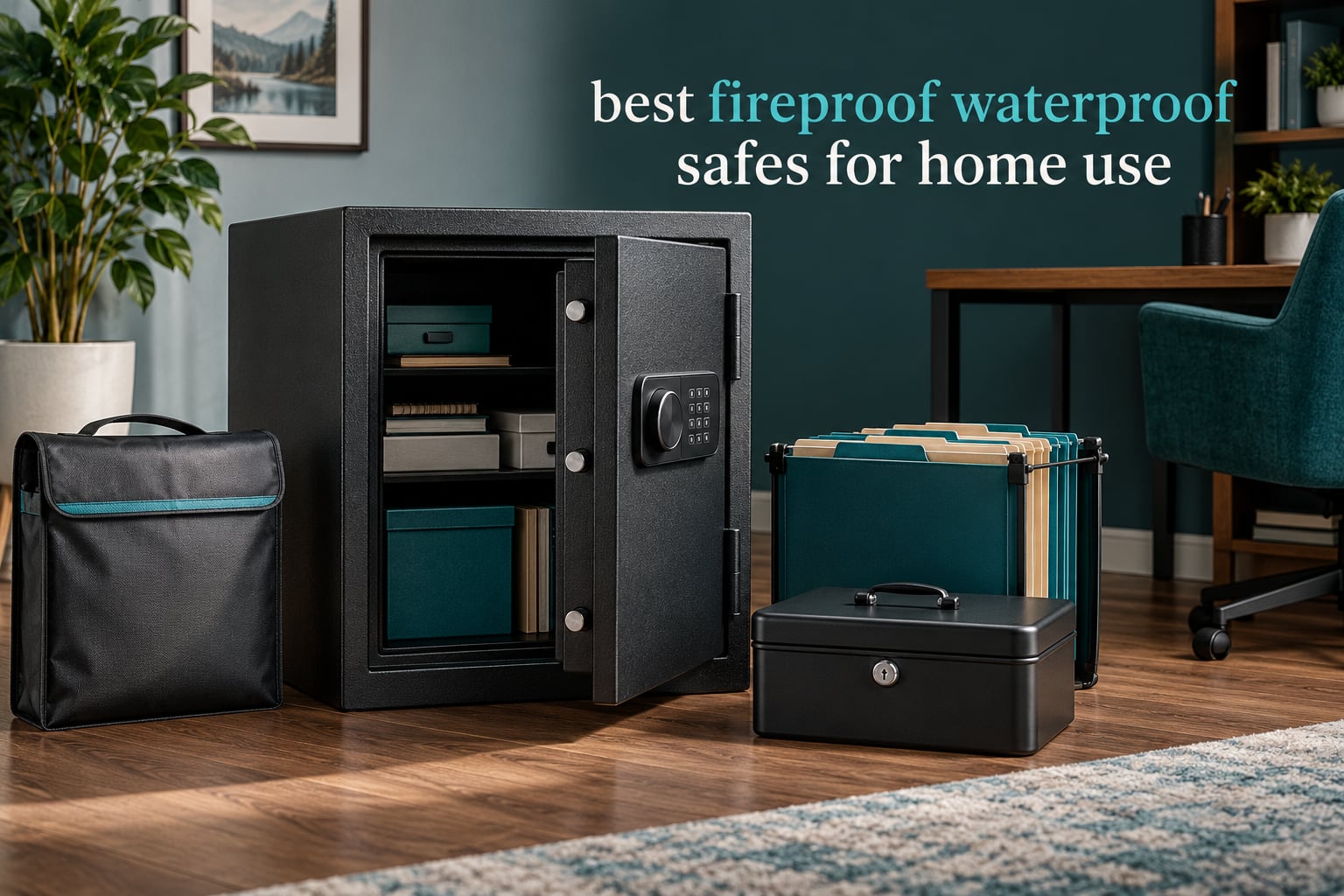 best fireproof waterproof safes for home use