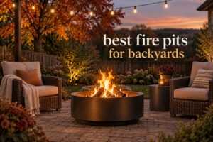 best fire pits for backyards