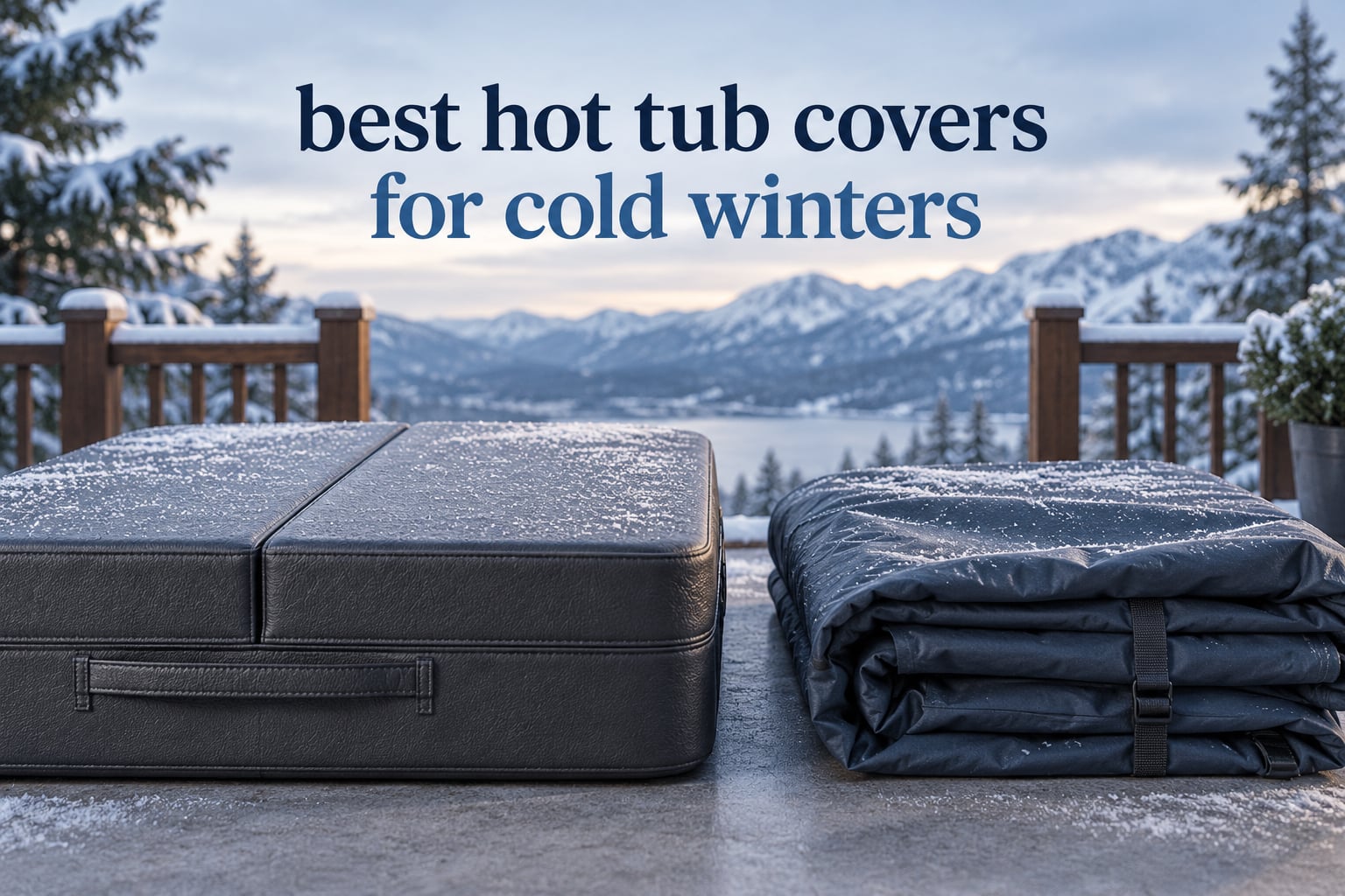 best hot tub covers for cold winters