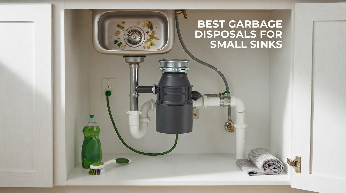 best garbage disposals for small sinks