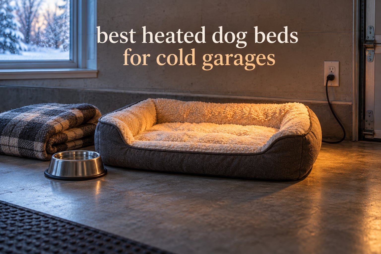 best heated dog beds for cold garages