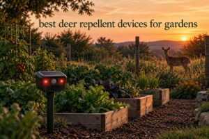 best deer repellent devices for gardens