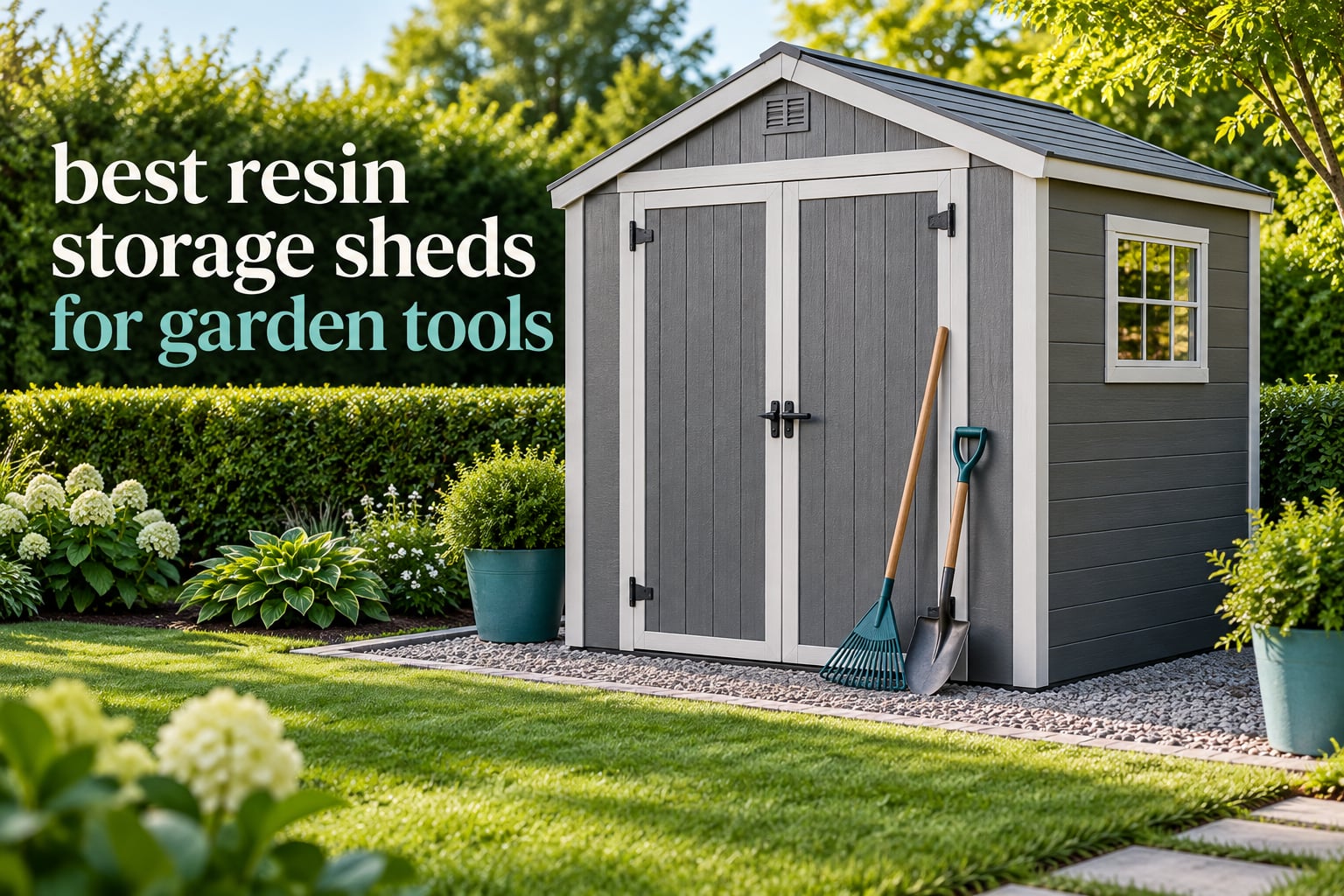 best resin storage sheds for garden tools