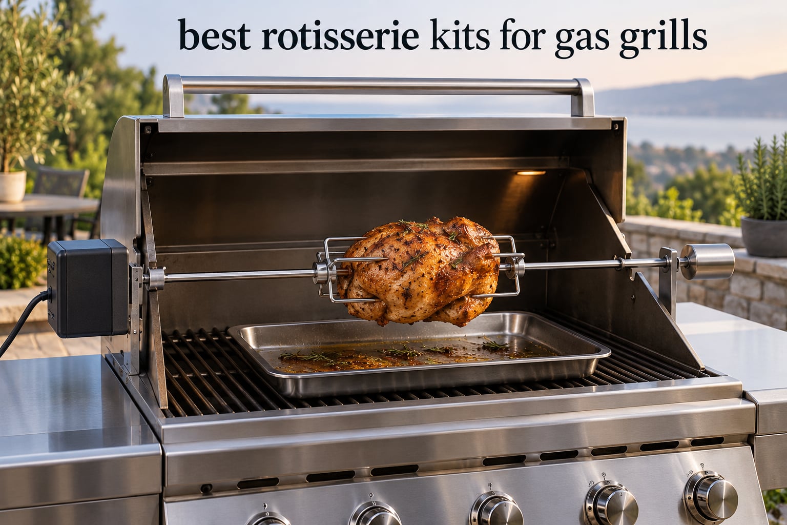 best rotisserie kits for gas grills