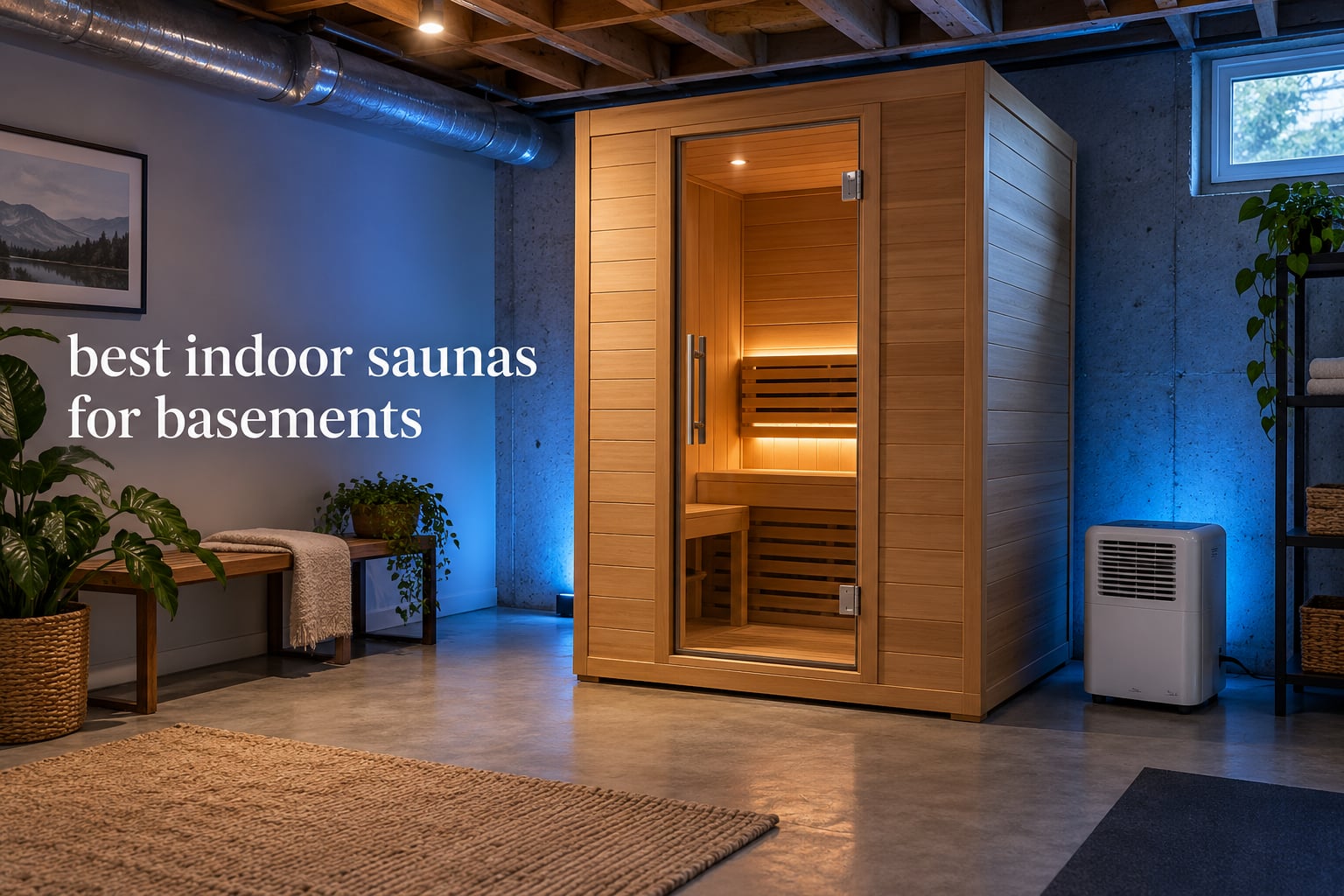 best indoor saunas for basements