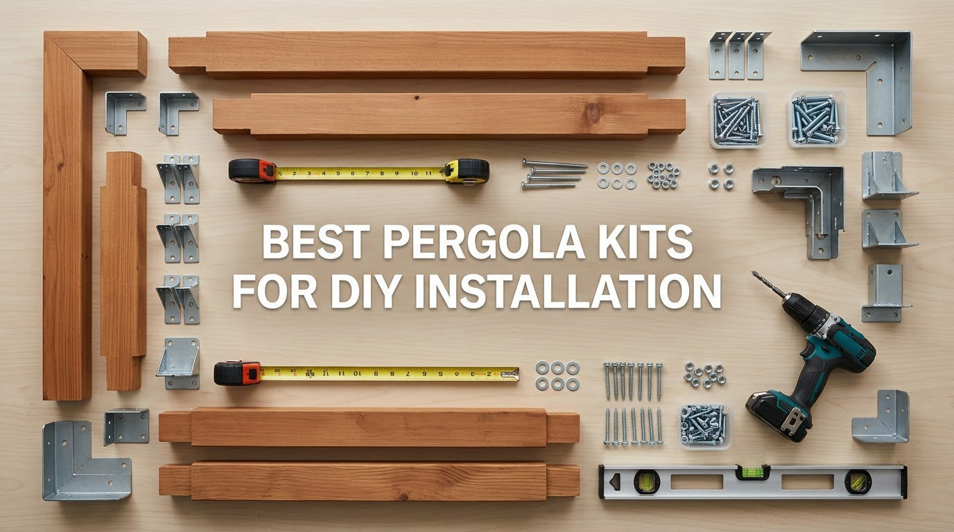 best pergola kits for diy installation