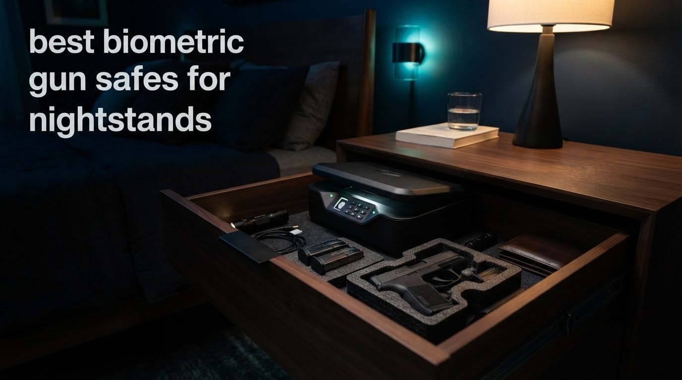 best biometric gun safes for nightstands