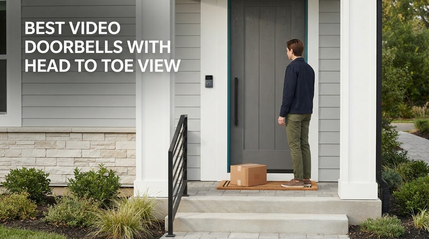 best video doorbells with head to toe view