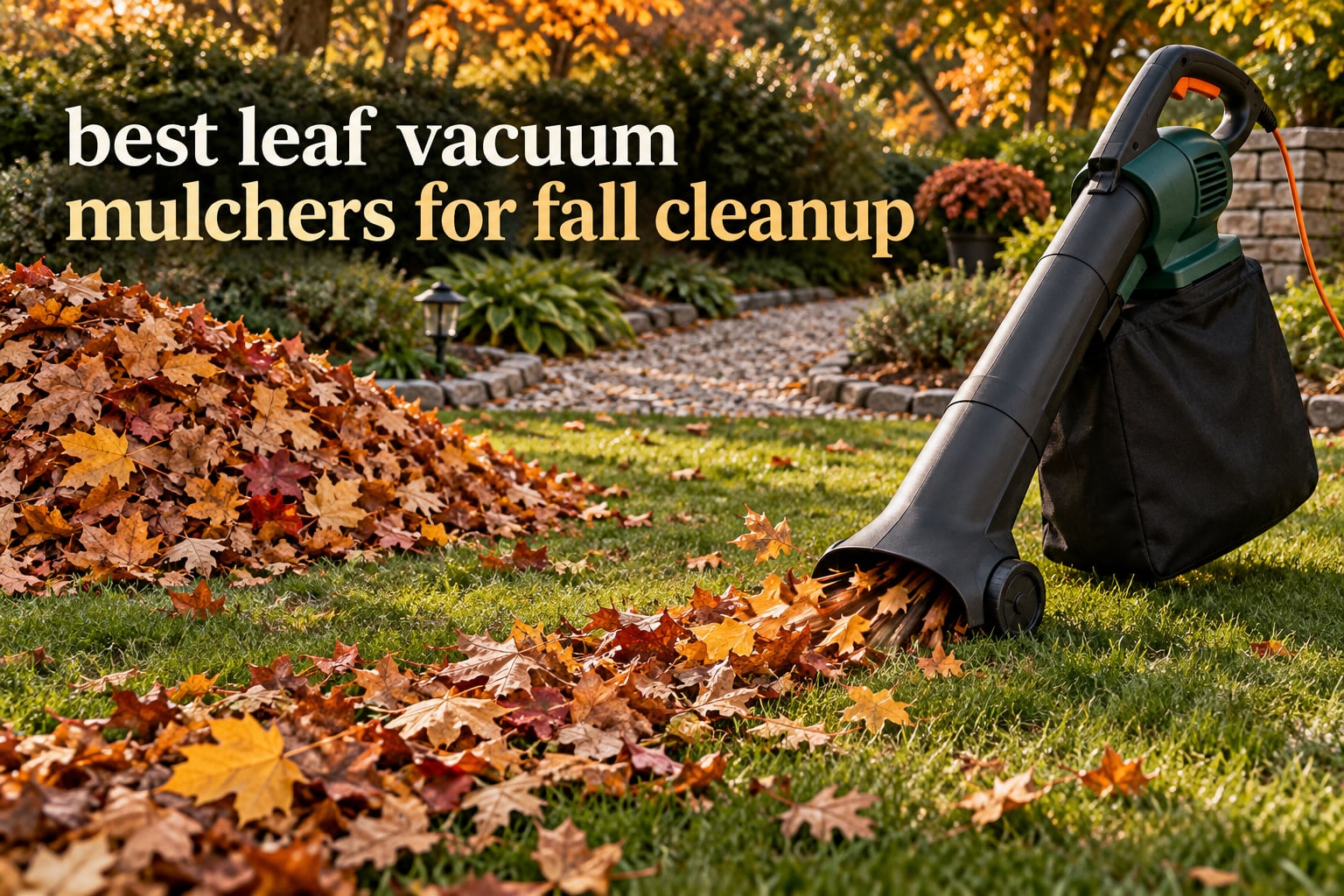 best leaf vacuum mulchers for fall cleanup