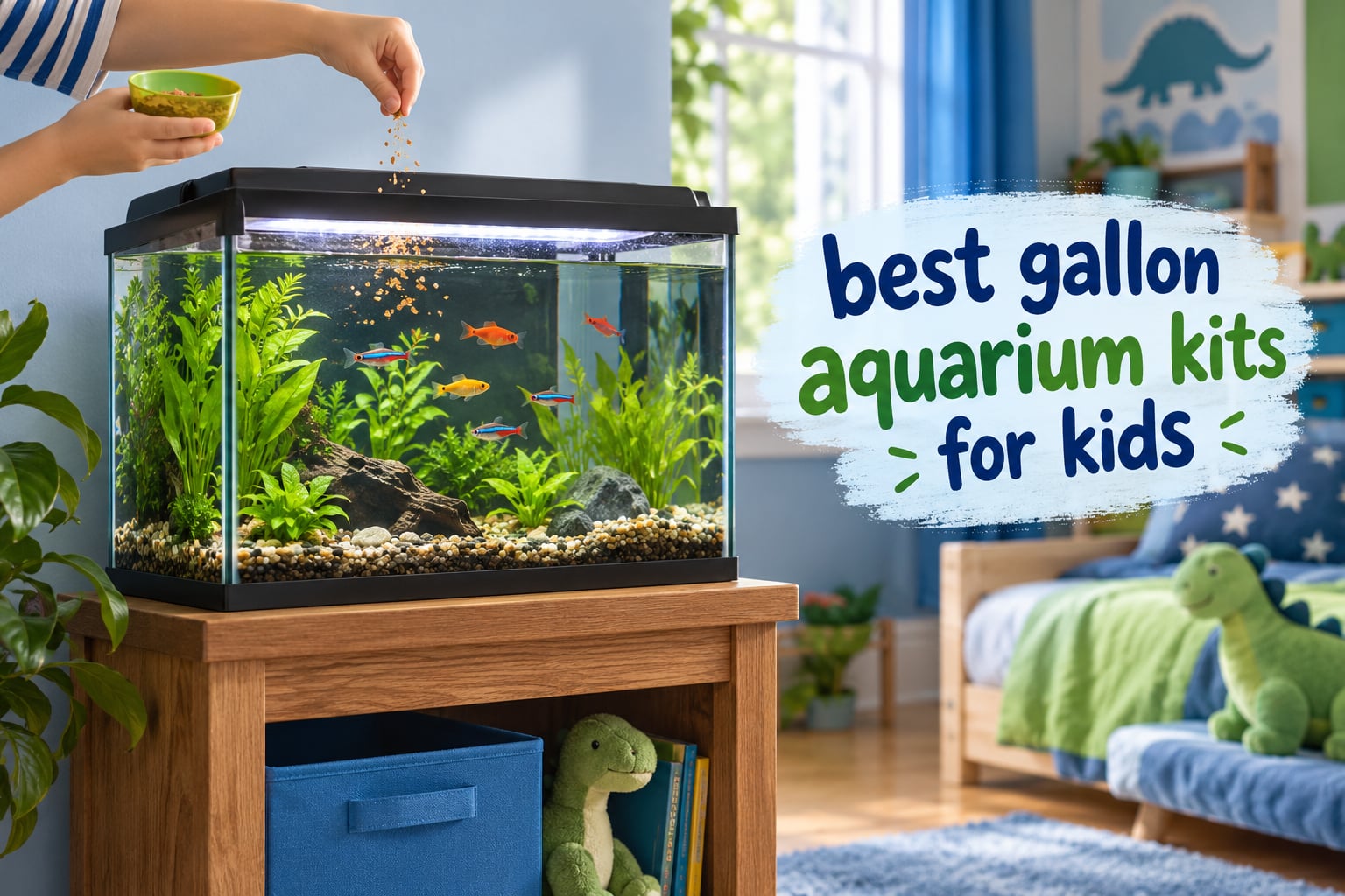 best 10 gallon aquarium kits for kids