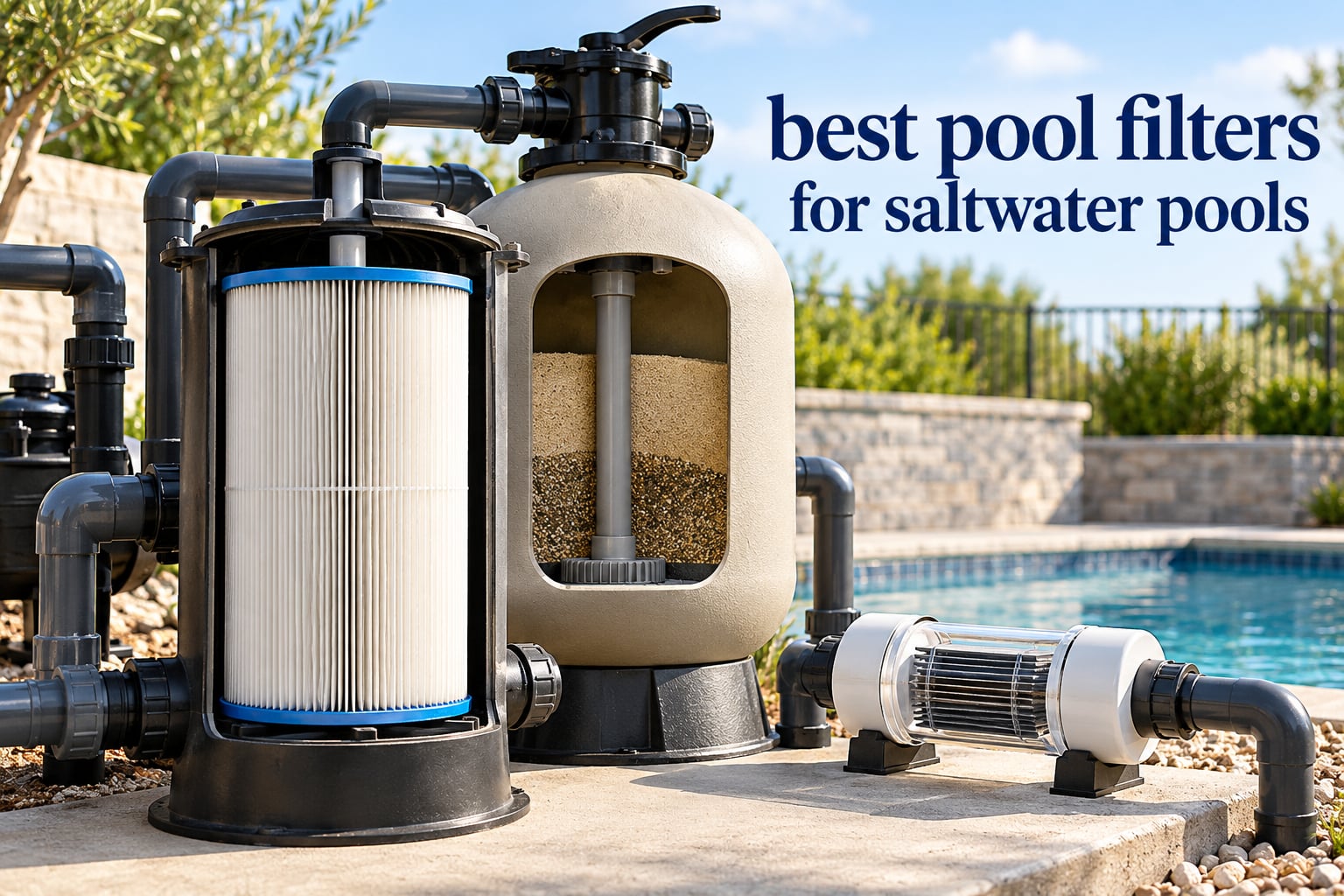 best pool filters for saltwater pools