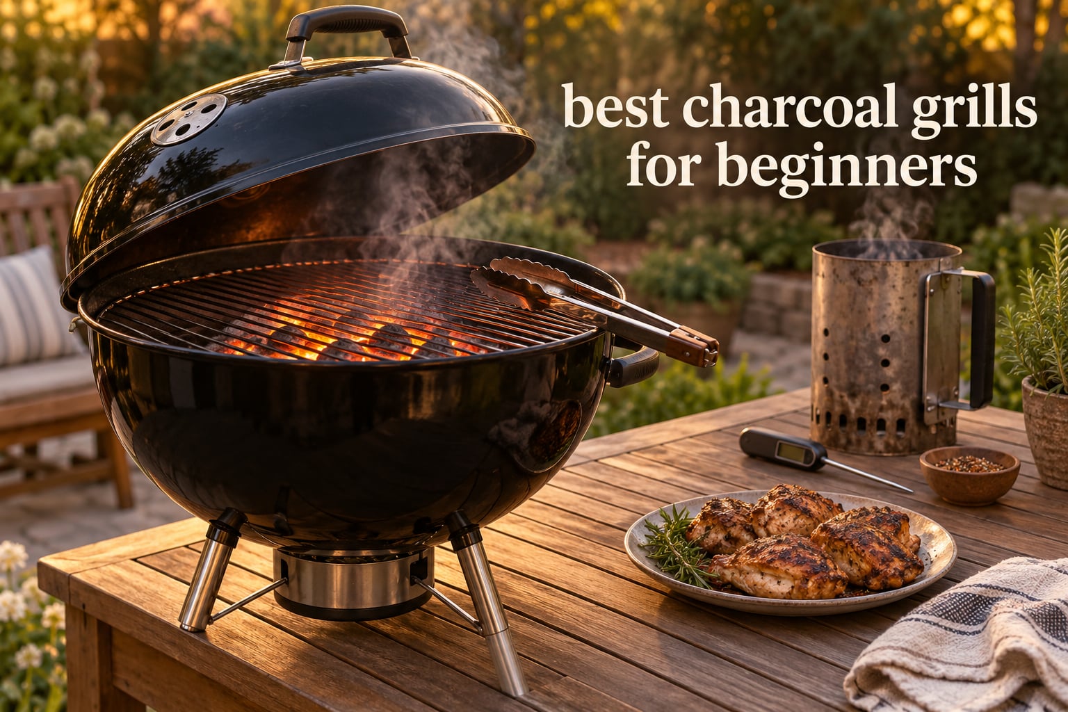 best charcoal grills for beginners