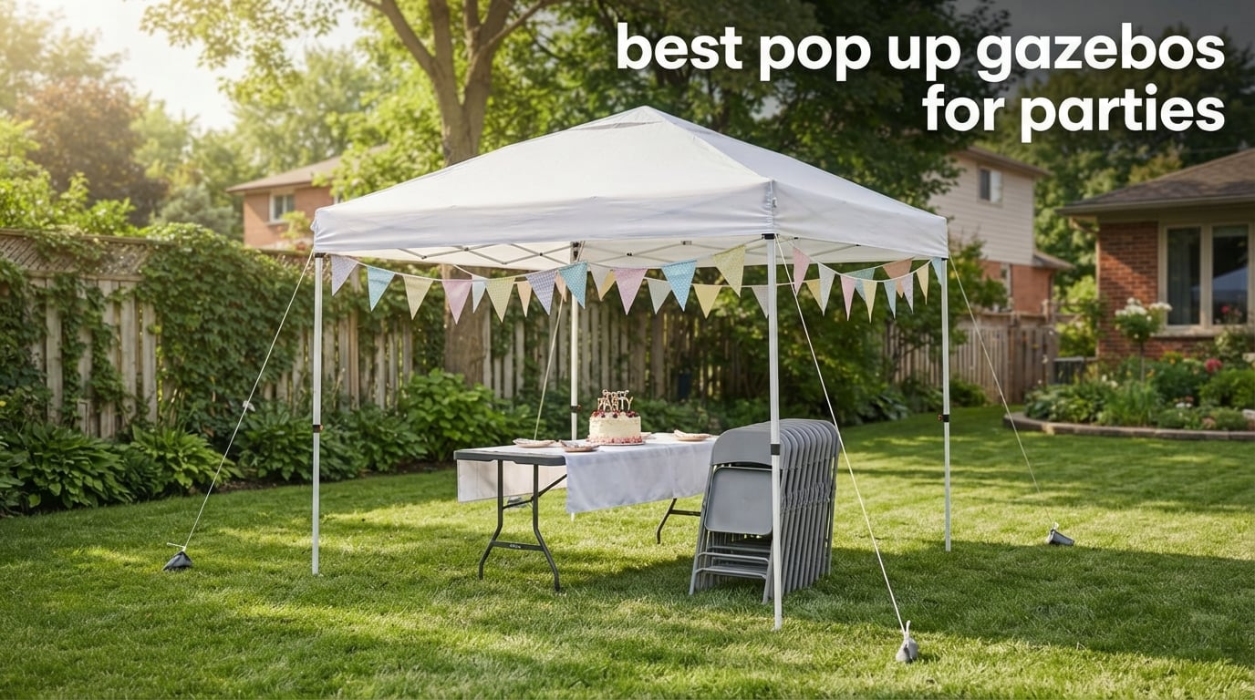 best pop up gazebos for parties