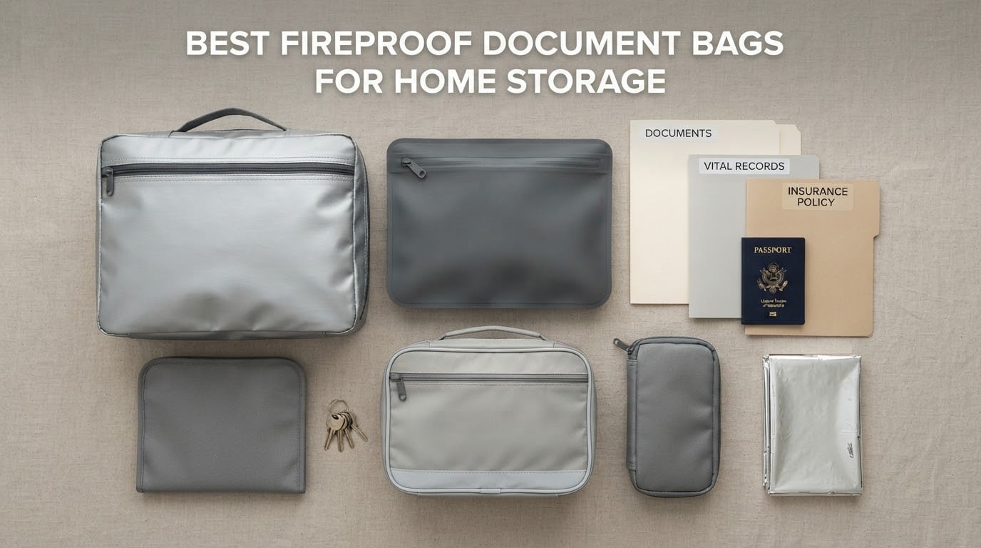 best fireproof document bags for home storage